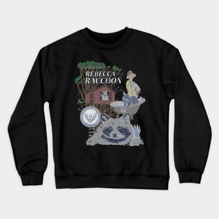 Rebecca Raccoon Crewneck Sweatshirt